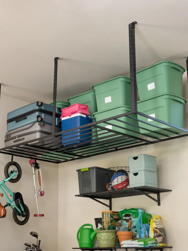 Ceiling Mounted Overhead Storage Racks