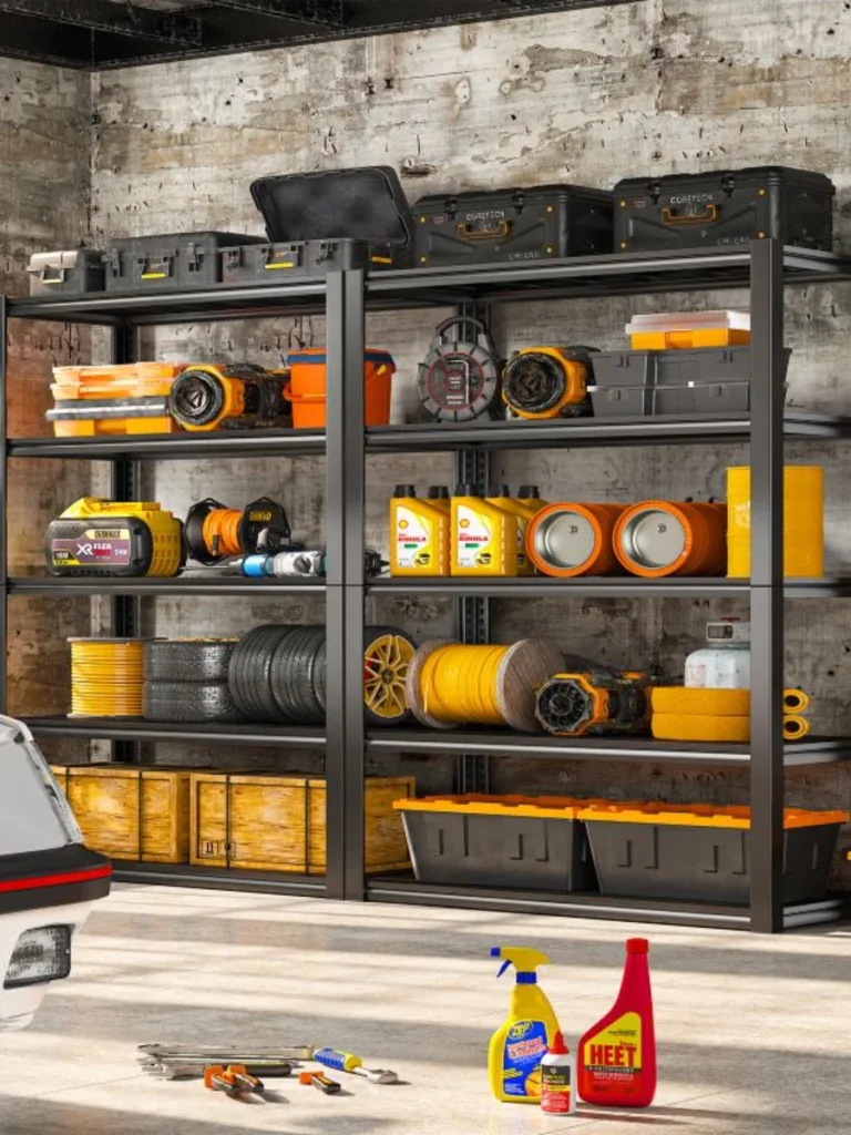 Pipe and Wood Industrial Shelves