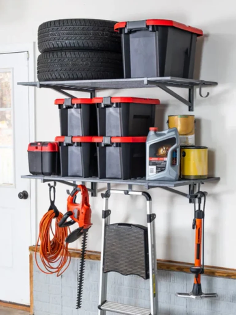 Fold Away Wall Mounted Shelves