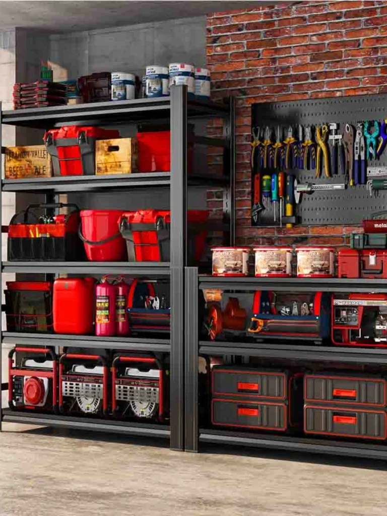 Cabinet Style Enclosed Shelving