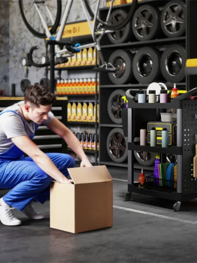  Rolling Mobile Shelving Carts