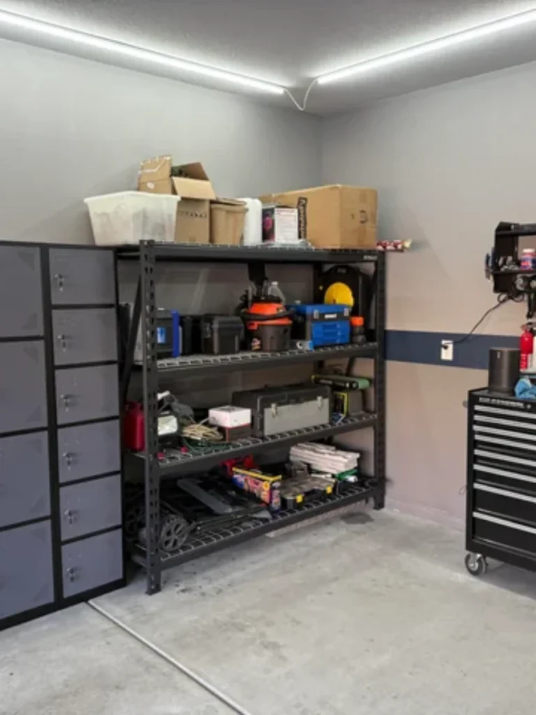 Repurposed Lockers For Individual Family Members