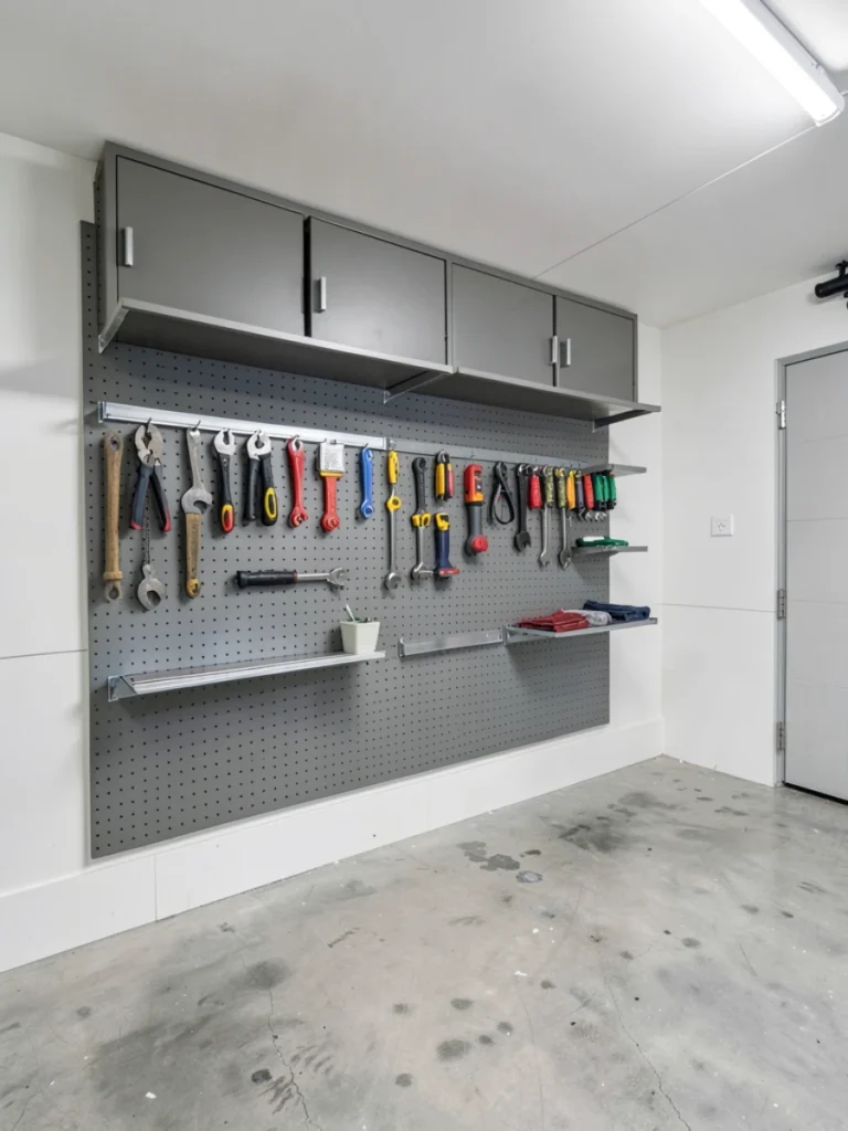 Wall Mounted Garage Storage Systems for Maximum Floor Space