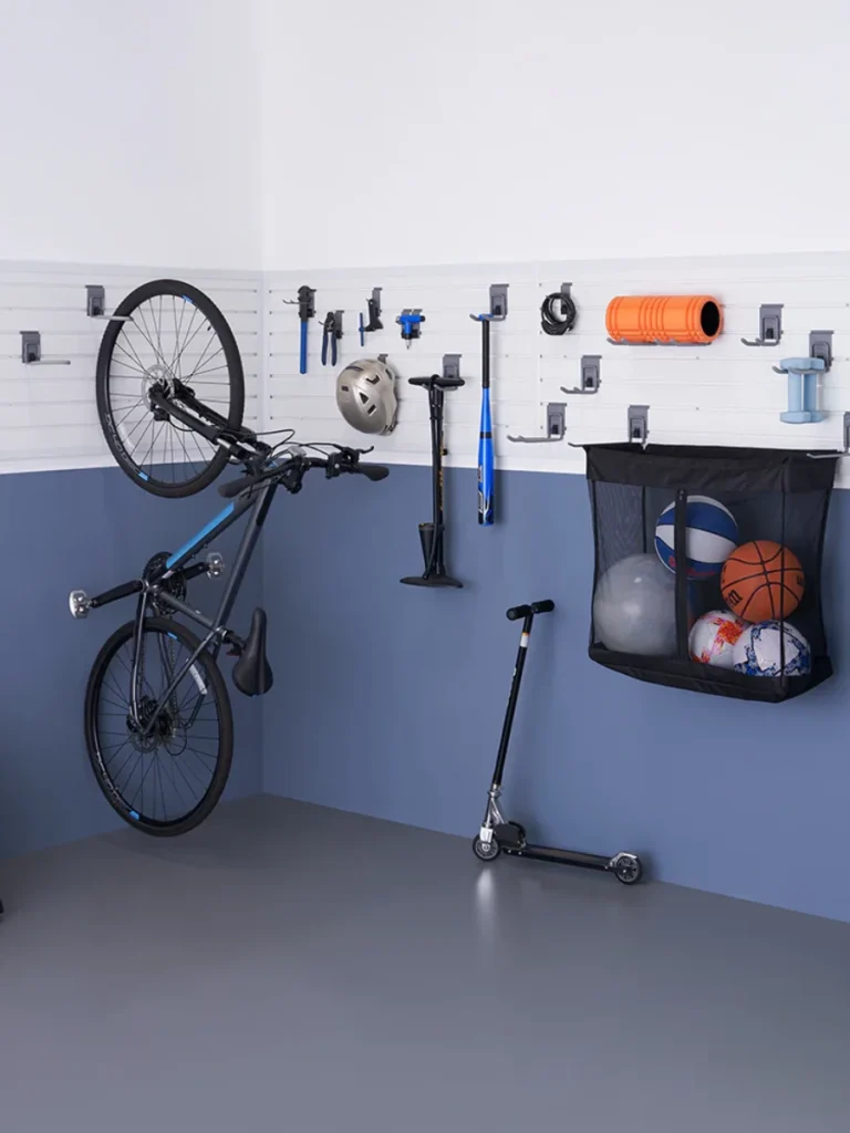 Modular Slatwall Systems With Basket Attachments