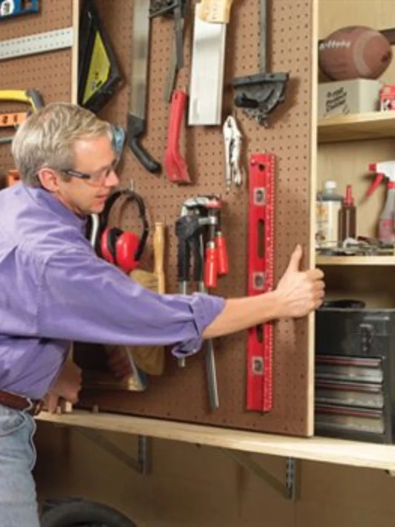 Sliding Bypass Barn Door Shoe Shelving