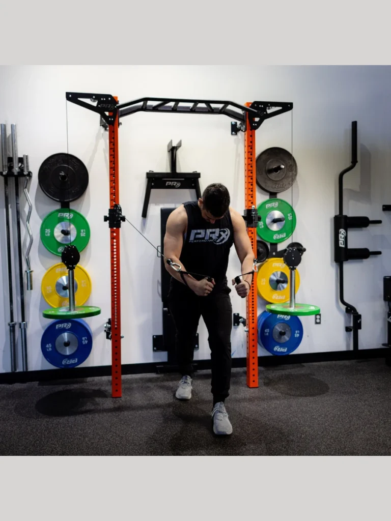 Wall Mounted Folding Power Racks