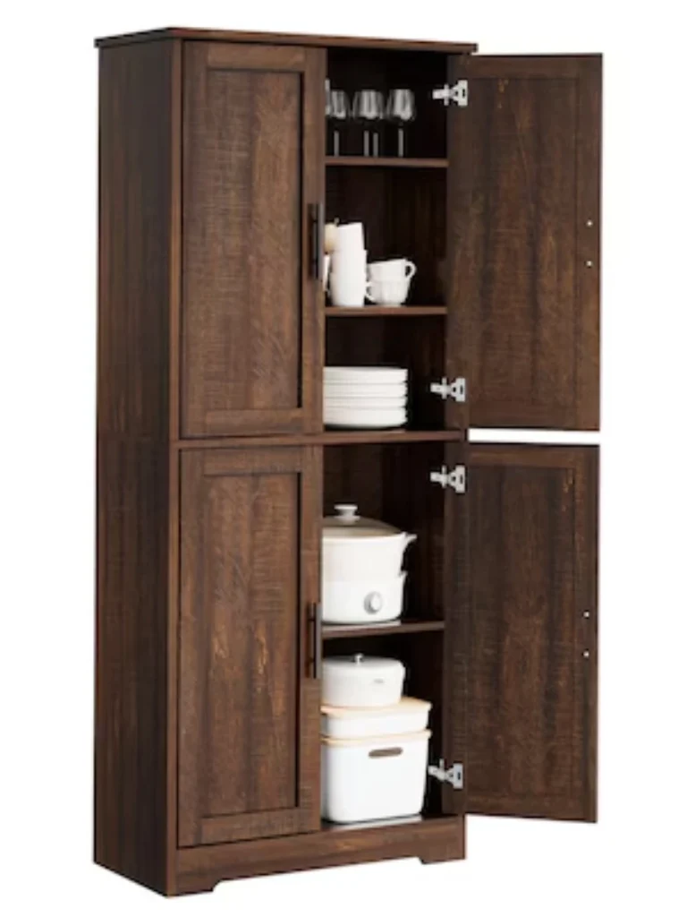 Tall Freestanding Pantry Style Cabinets