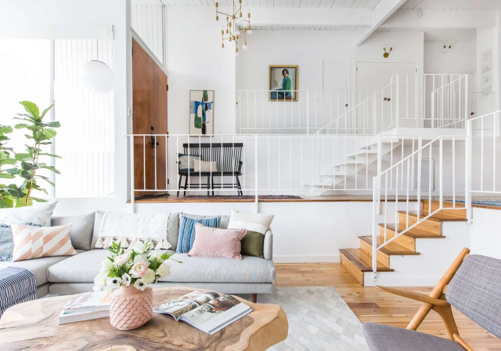 White Indoor Railing Ideas for a Bright Look