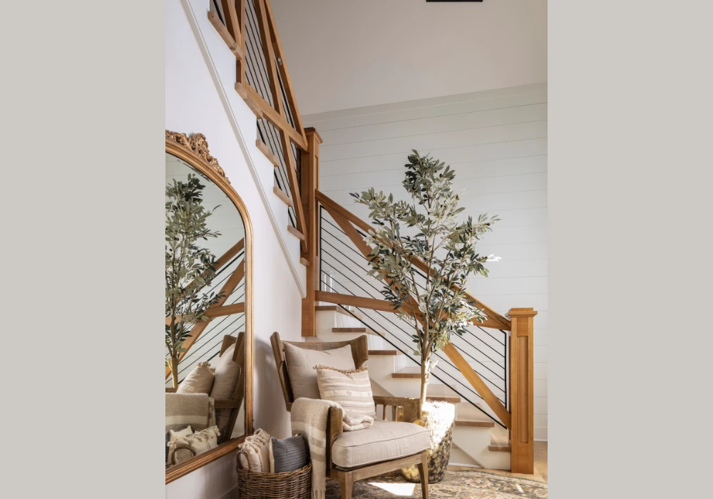 Wood Minimalist Railing Ideas with Clean Lines