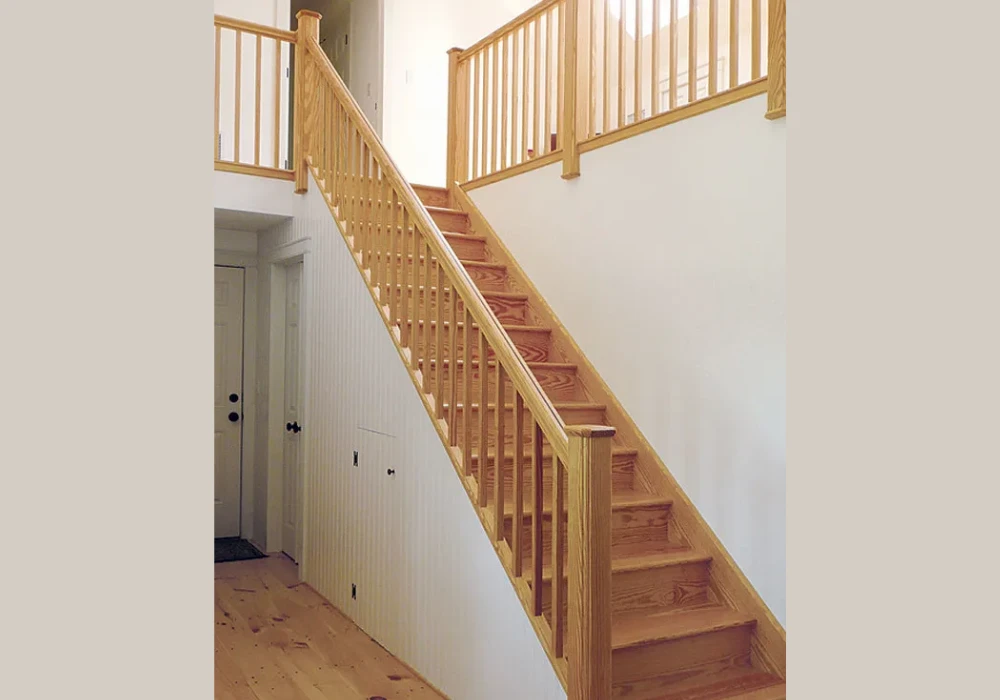 Wrap Plain Posts with Wood Trim