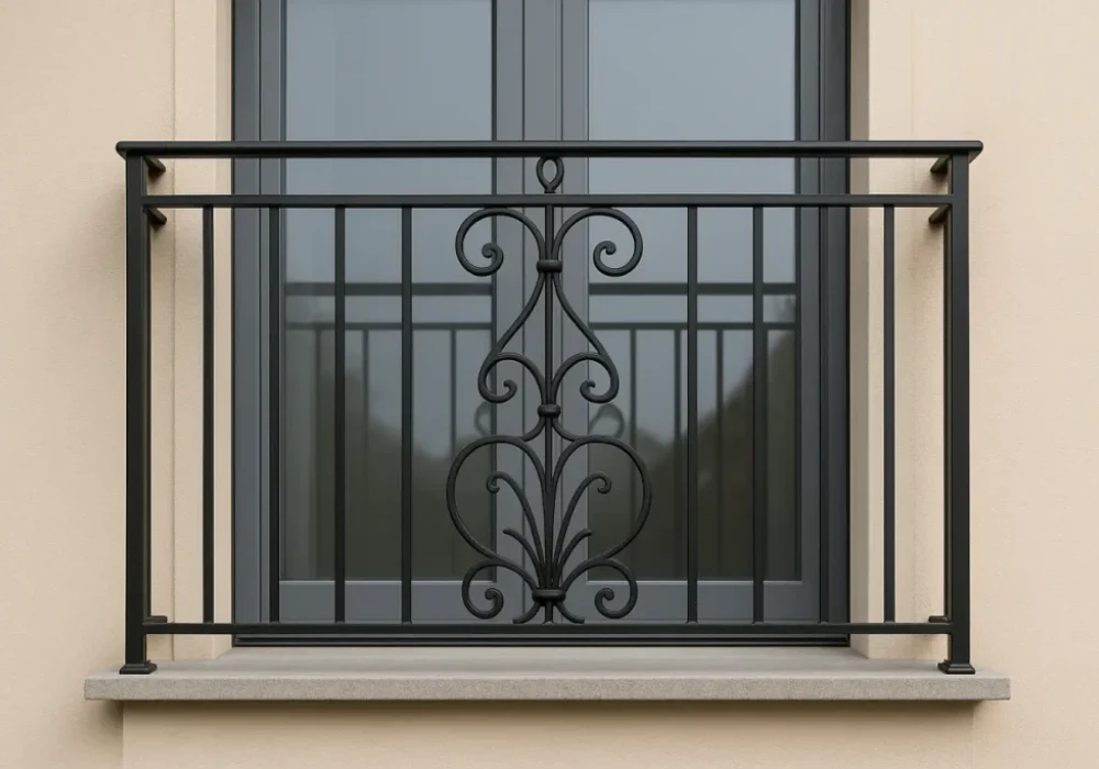 Wrought Iron Balcony Railing Ideas for Elegance and Strength