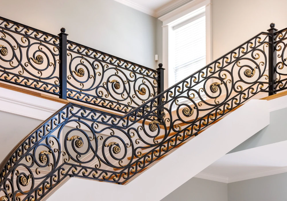 Wrought Iron Railings for Timeless Elegance