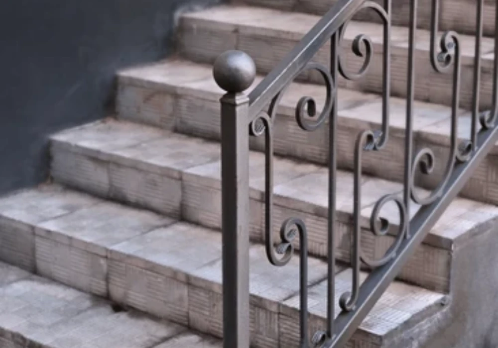 Wrought Iron Railings for a Vintage Feel