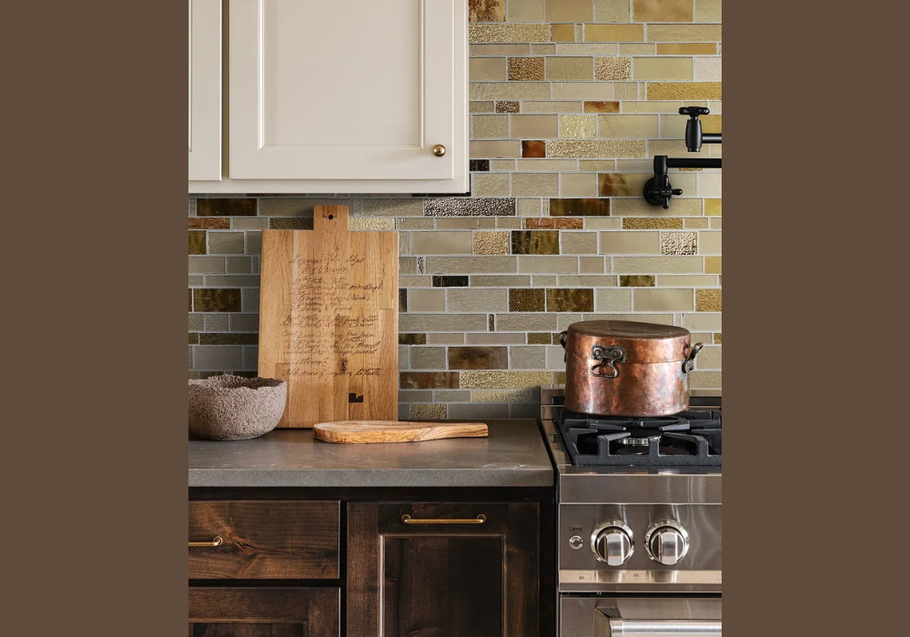 classic subway tile backsplash