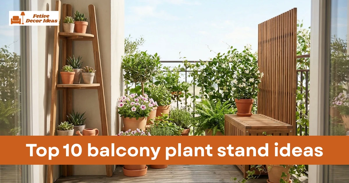 balcony plant stand ideas