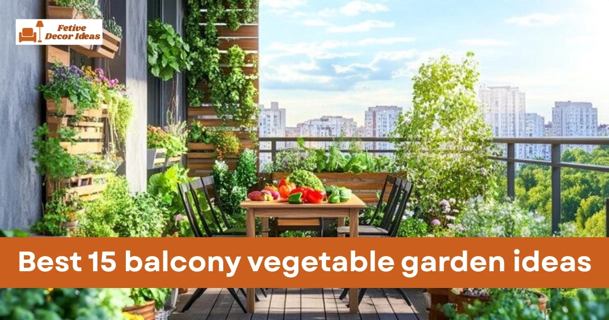 balcony vegetable garden ideas