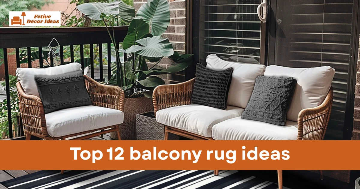 balcony rug ideas