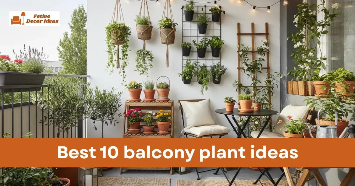 balcony plant ideas