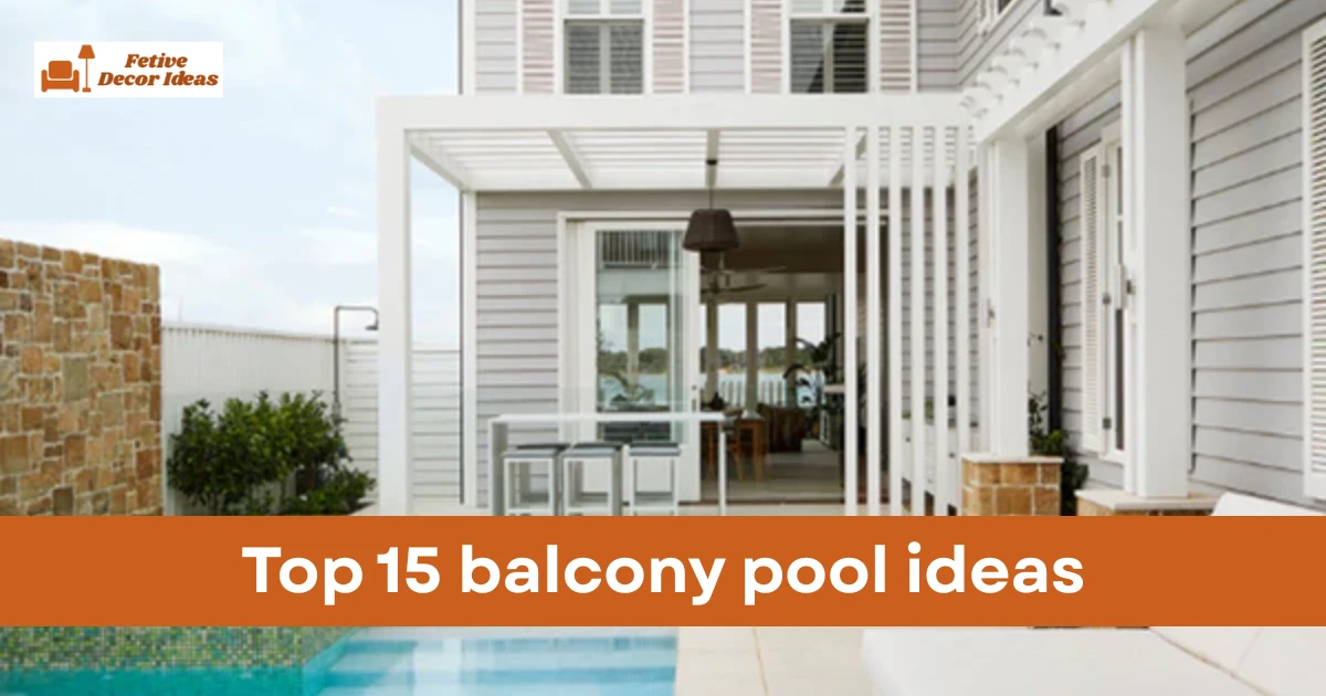 balcony pool ideas