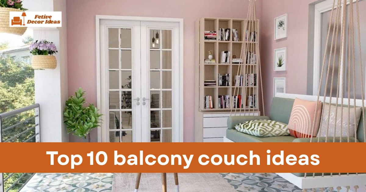 balcony couch ideas