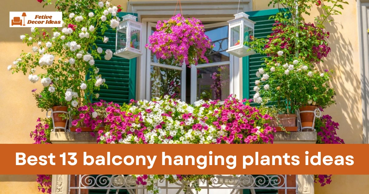balcony hanging plants ideas
