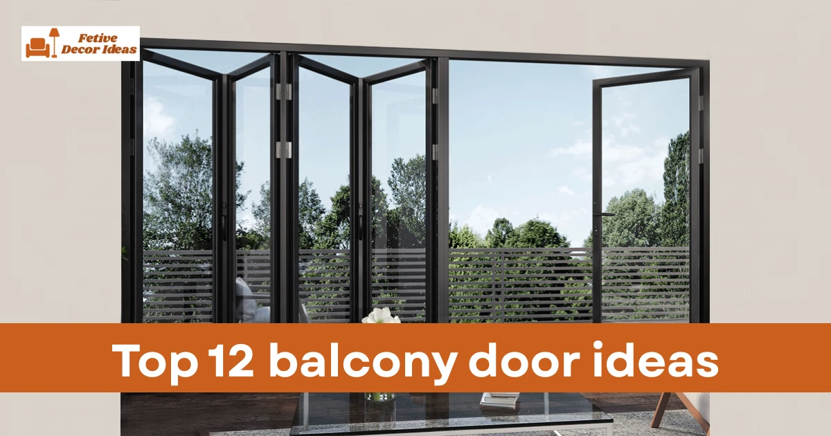 balcony door ideas
