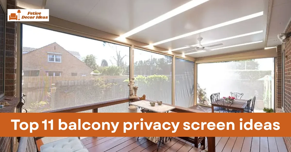 balcony privacy screen ideas