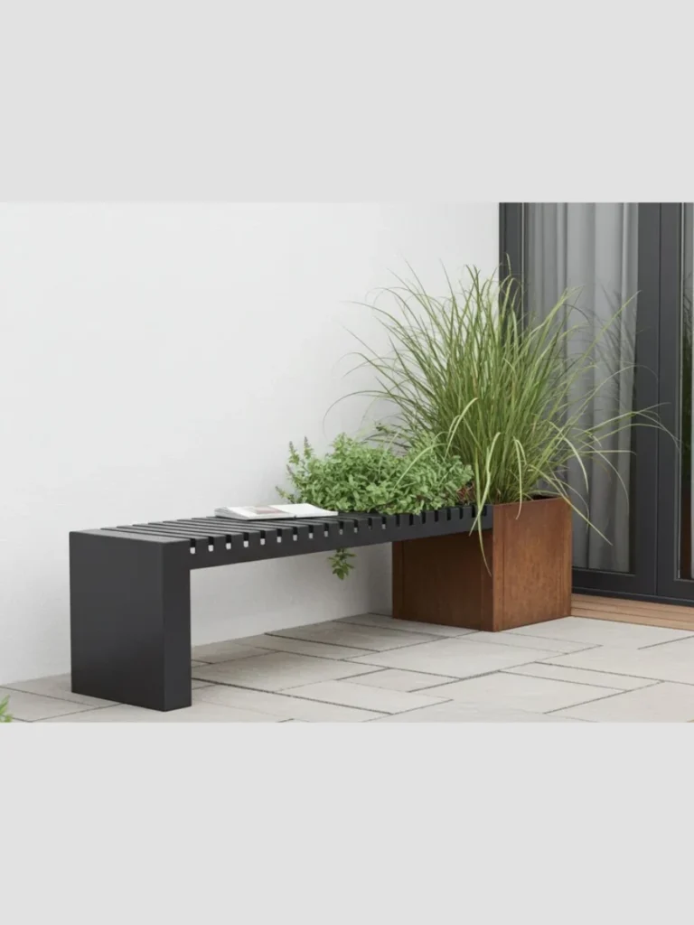 Minimalist A frame plant benches