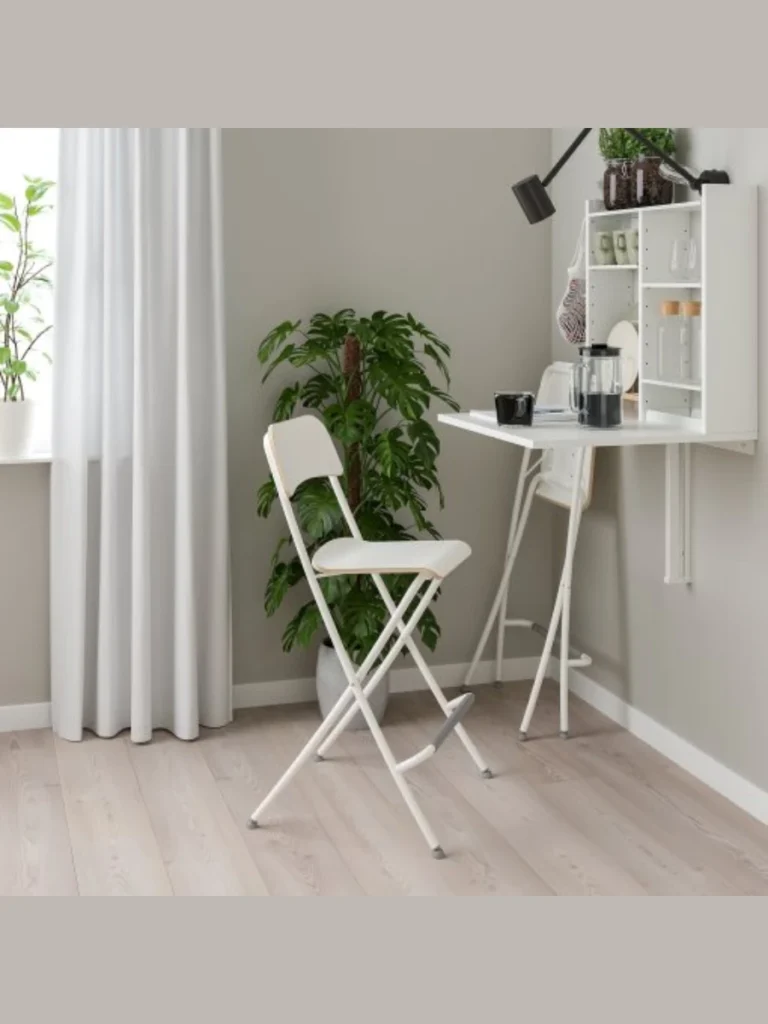 Wall Mounted Drop Leaf Tables for Tight Railings