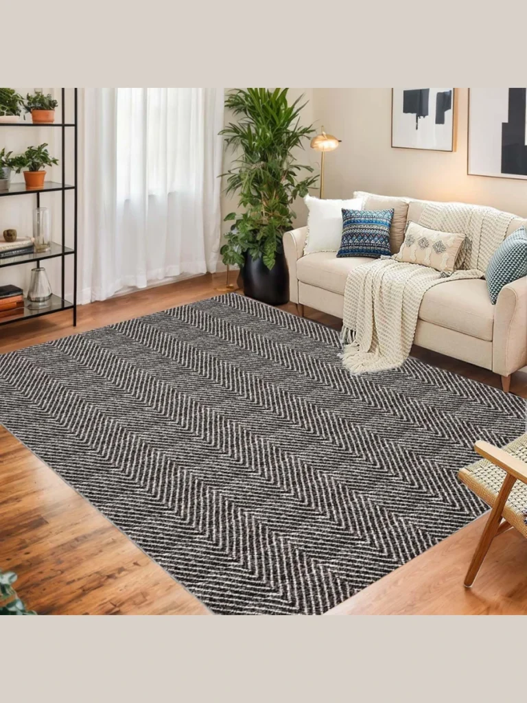 Best Reversible Black And White Graphic Rugs