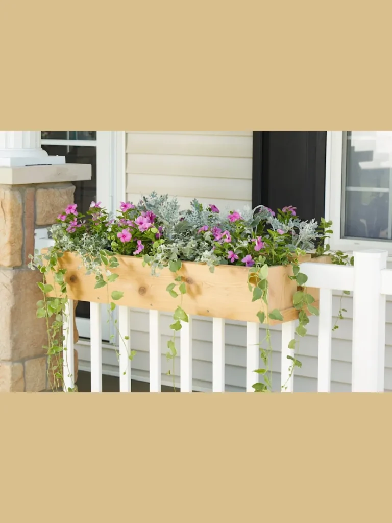 Hanging Railing Planter Boxes