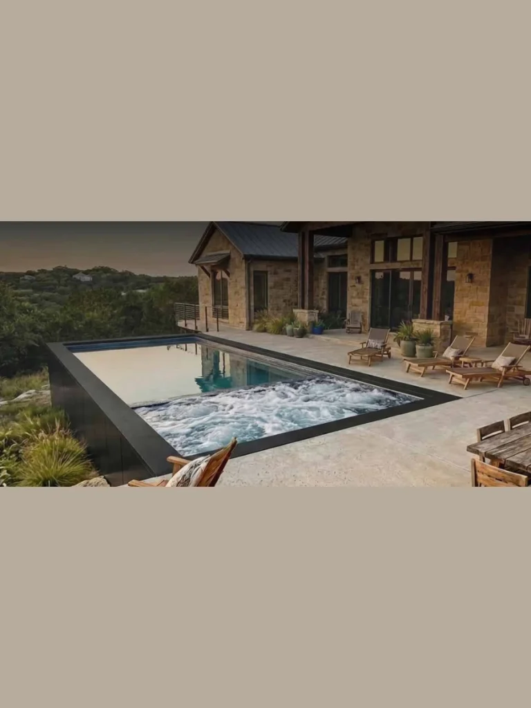  Compact steel plunge pools