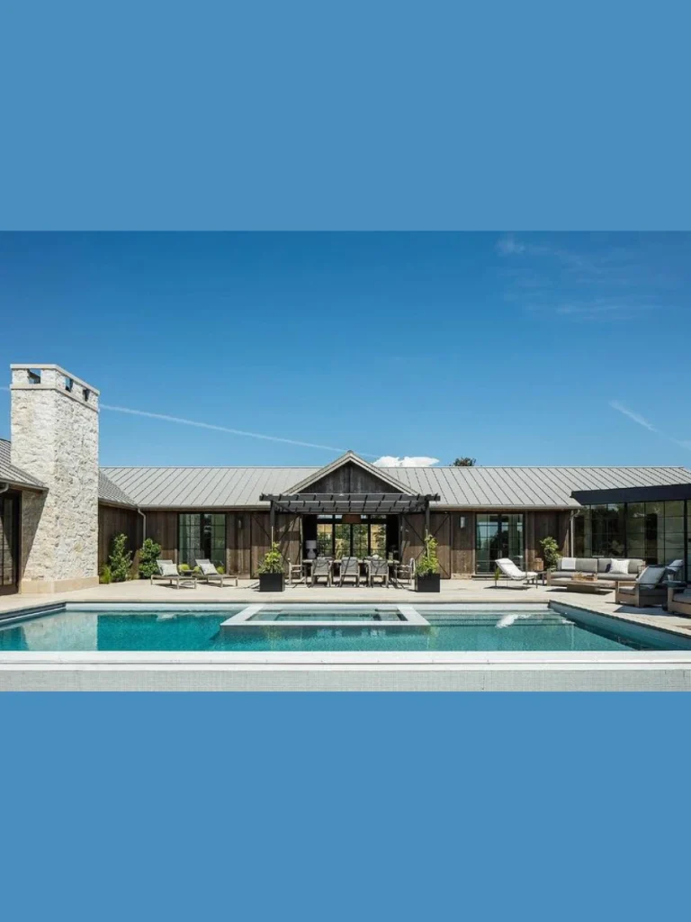  Tiled mosaic balcony pools