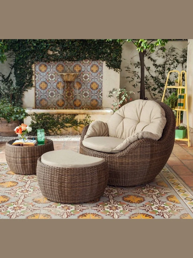 All Weather Synthetic Wicker Chairs