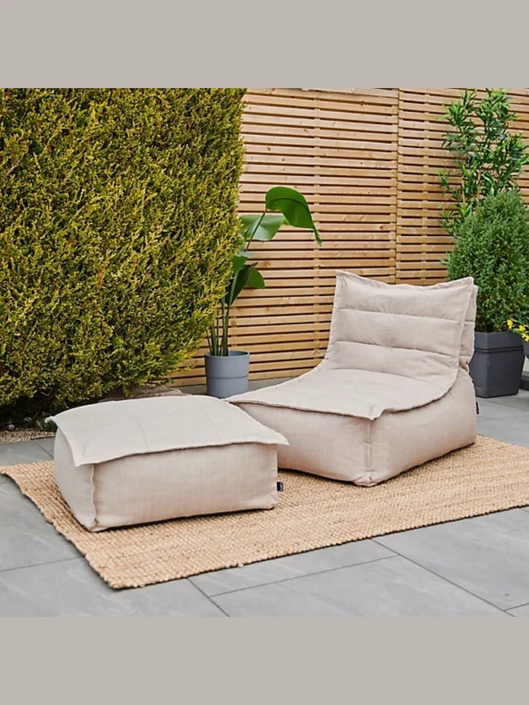 Weatherproof Bean Bags for Casual Lounging