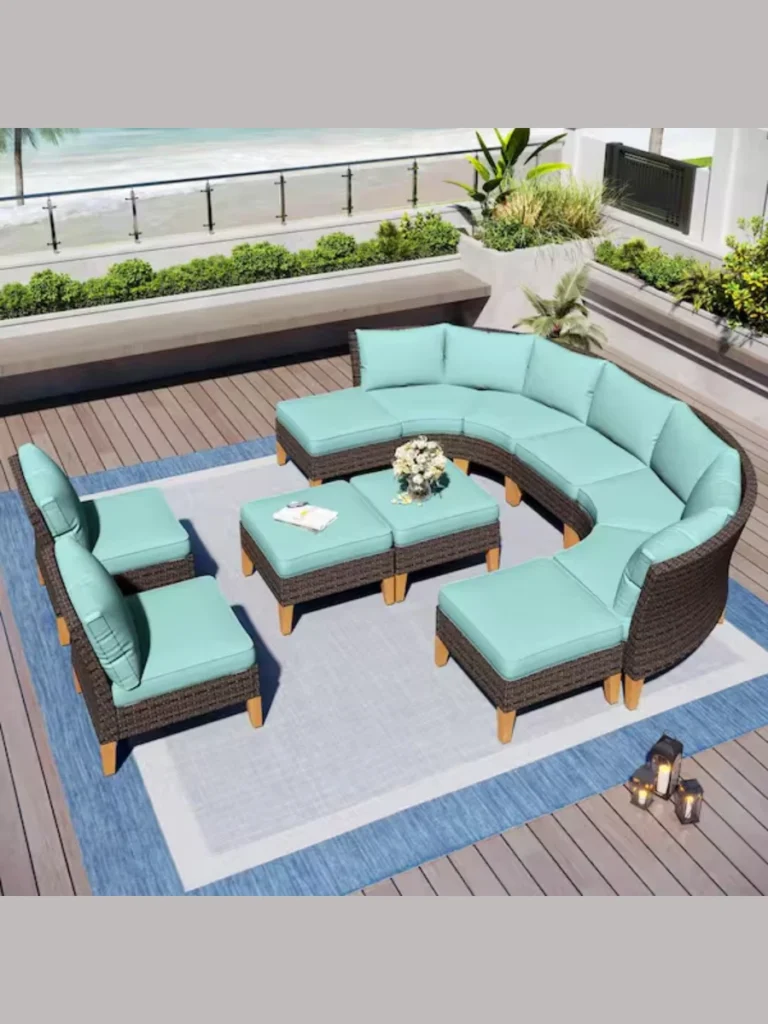 Inflatable Outdoor Sectionals for Temporary Seating
