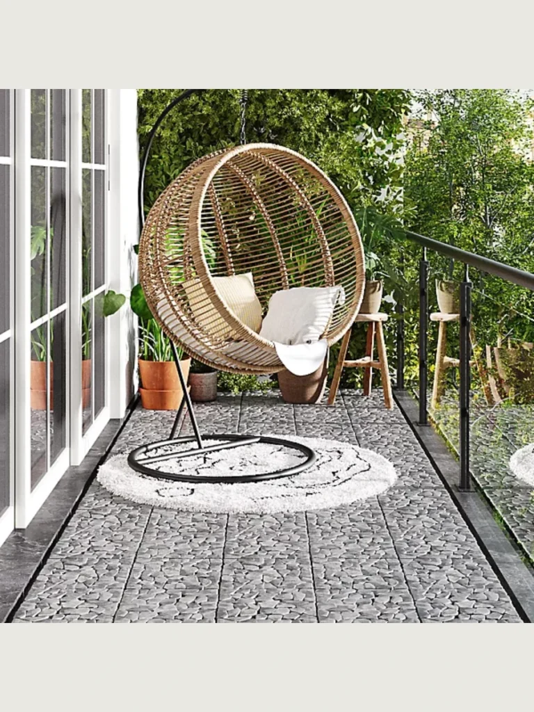 Interlocking Stone Pebble Tiles