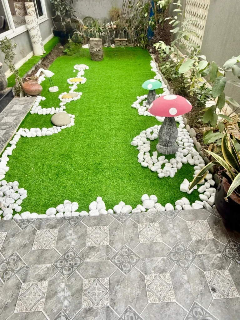 Realistic Artificial Turf Mats