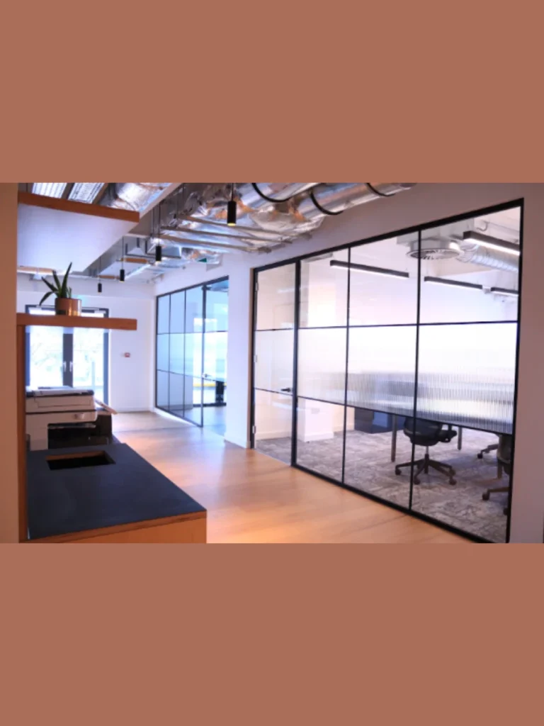 Frosted Glass Privacy Doors For Busy Neighborhoods