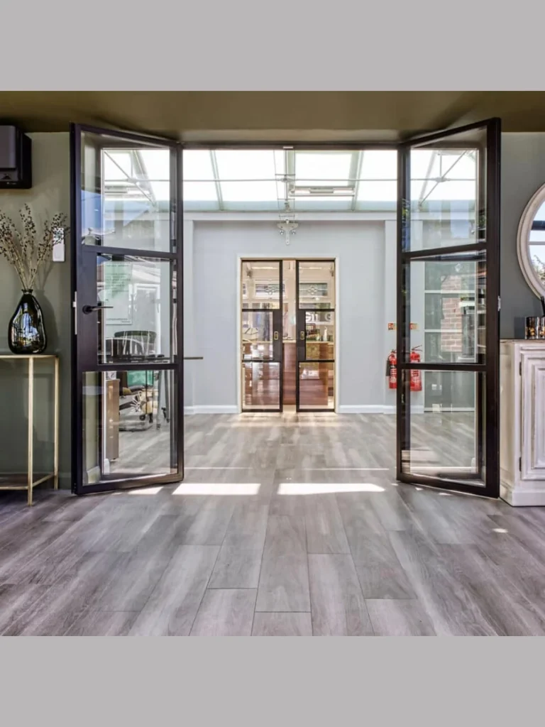Slim Profile Crit tall Style Doors For Industrial Chic