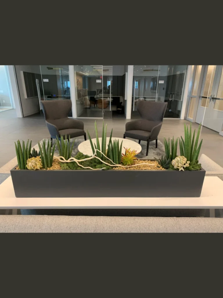 Setting Up Large Rectangular Planter Boxes