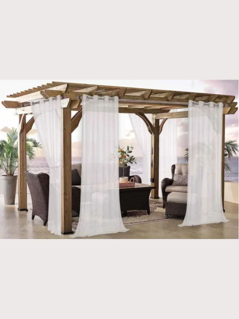 Hanging Weather Resistant Outdoor Curtains