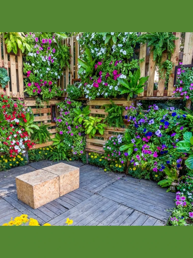  Vertical Wooden Pallet Planters