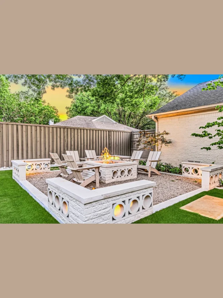 Professional Fire Pit Focal Points