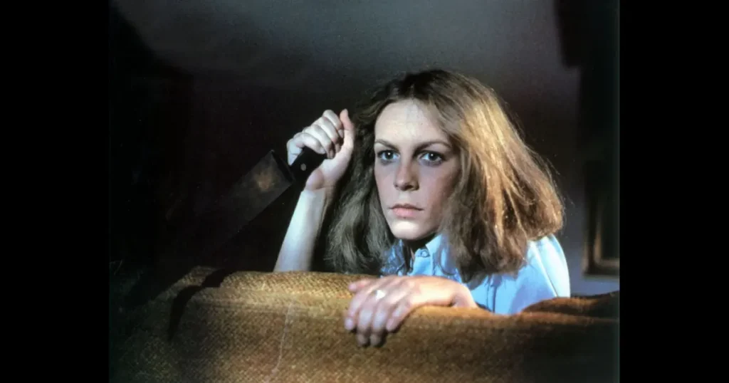 Campy Horror Final Girl Survivor Look