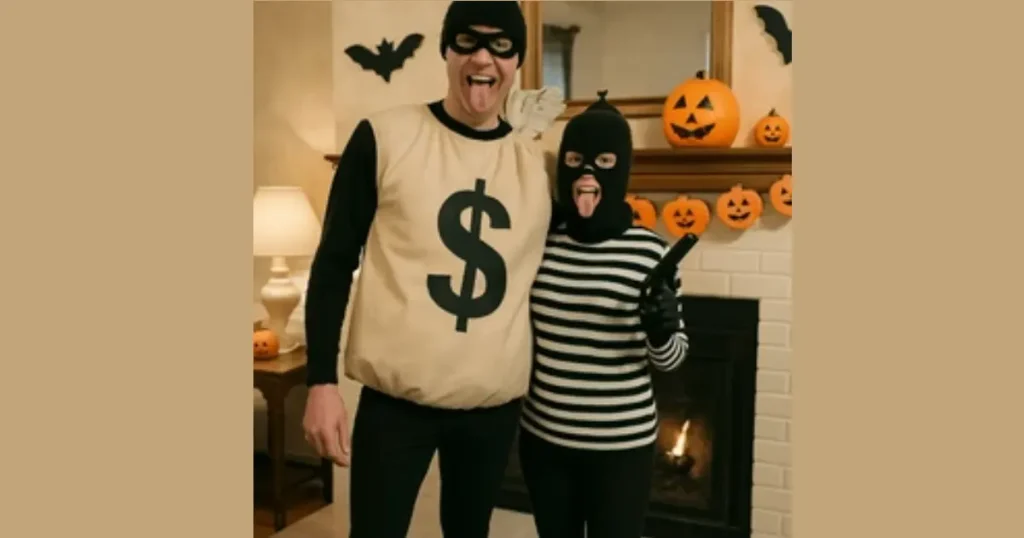Sneaky Identity Thief Comedy Outfit