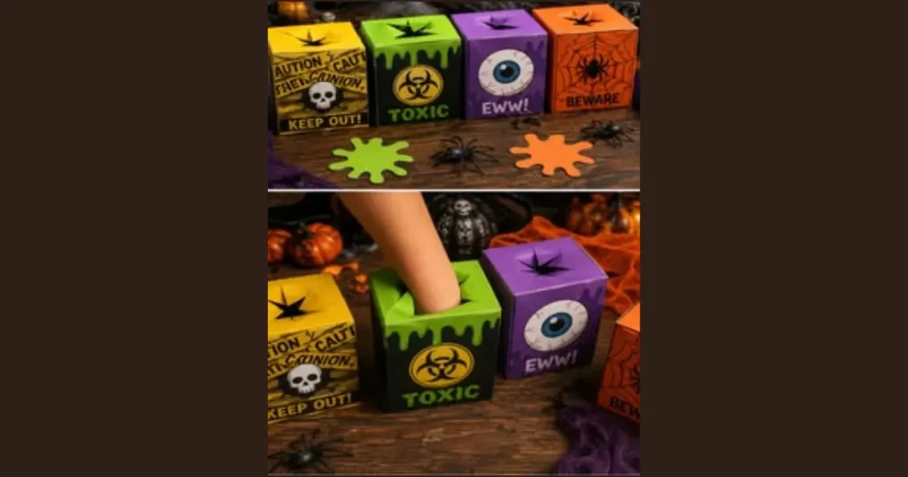 Affordable Spooky Mystery Box Touch Game