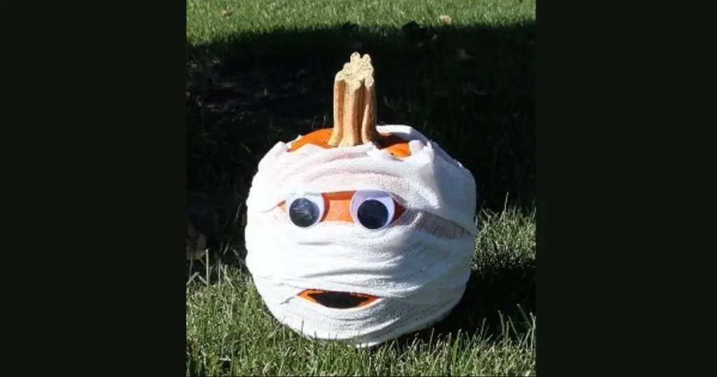Affordable Gauze Wrapped Mummy Pumpkins