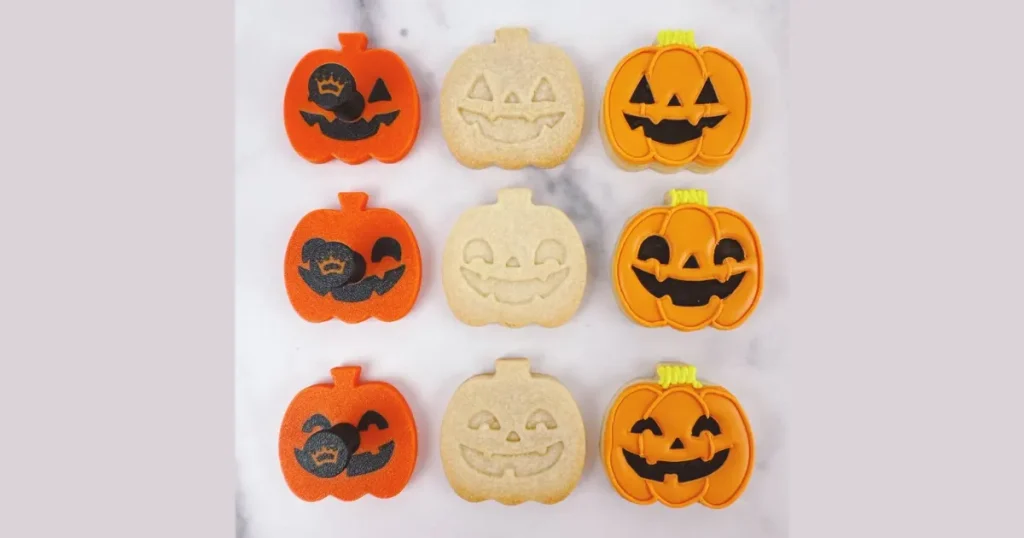 Best Cookie Cutter Stamped Halloween Pumpkins