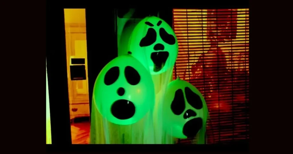 Chic Glow Stick Ghost Balloons
